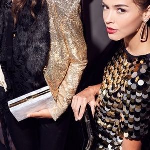 Rachel Zoe Collection Sleek Box Clutch